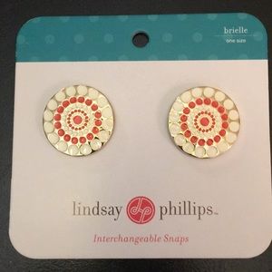 Lindsay Phillips "Brielle" interchangeable snaps.